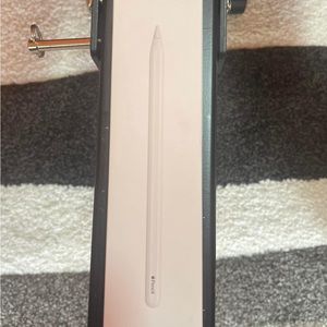 apple pencil second generation, only opened, never used, plastic still intact.
